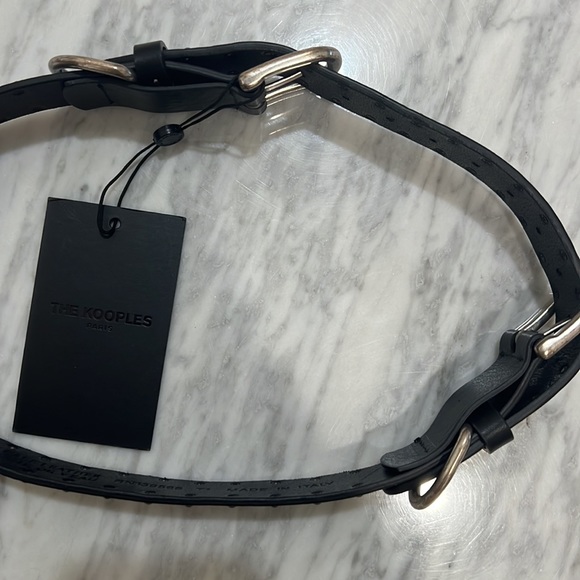 The Kooples women’s Black leather belt XS - Picture 5 of 5
